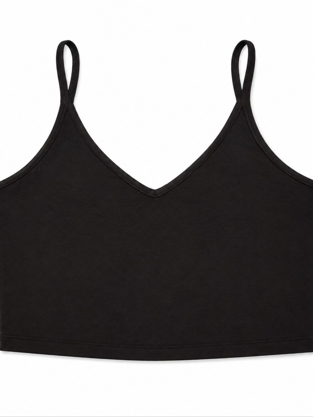 Aritzia Talula Black Crop Top Sz LG